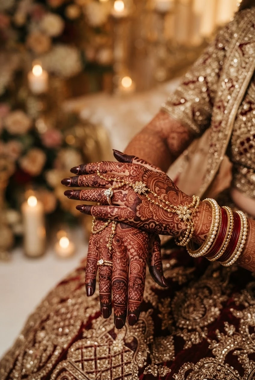Bridal mehndi design