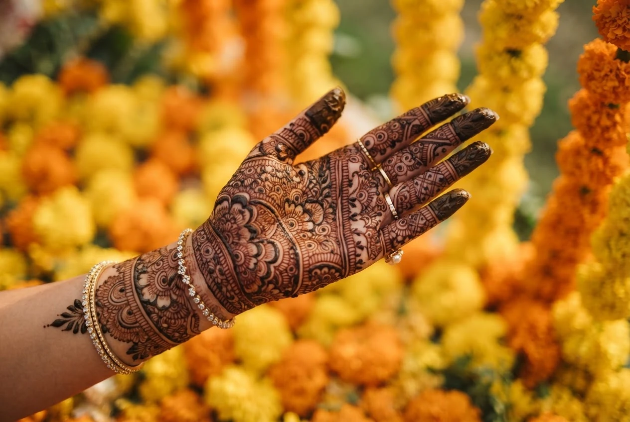 Festive mehndi