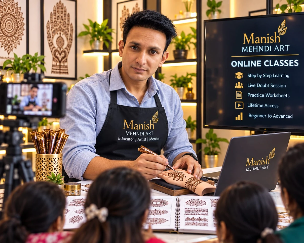 Customized mehndi online class