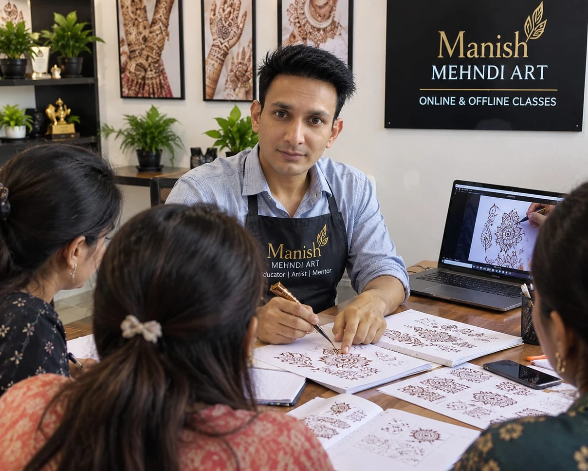 Ornament tattoo mehndi workshop